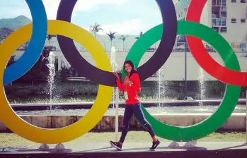 Yeseida Carrillo, representante olímpica de Colombia en Río-2016. FOTO INSTRAGRAM YESEIDA