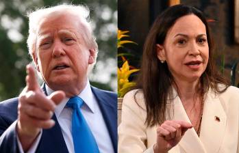 María Corina Machado afirmó que la propuesta de amnistía para presos políticos en Venezuela responde a la presión de Estados Unidos y no a una decisión voluntaria del régimen. FOTOS: GETTY