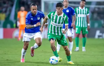 Nacional y Millonarios se enfrentan en el estadio El Campín. FOTO: Juan Antonio Sánchez