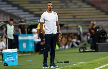 El entrenador Amaranto Perea suma cinco partidos al frente del Medellín. En ellos cosechó tres victorias, un empate y una derrota. Foto: Camilo Suárez