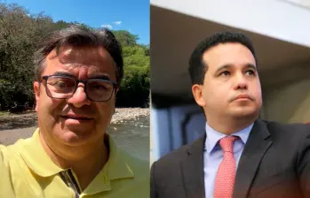 Olmedo López y Carlos Andrés Trujillo se conocieron cuando estudiaban en la Universidad. FOTO CORTESÍA Y COLPRENSA
