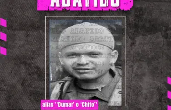 Alias Dumar era cabecilla de uno de los frentes de alias Iván Mordisco en el Meta. FOTO CORTESÍA