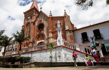 Montebello tiene casi siete mil habitantes, la mayoría en la zona rural. Su casco urbano cuenta con oferta gastronómica y de hospedaje para los visitantes. FOTO: Julio Herrera