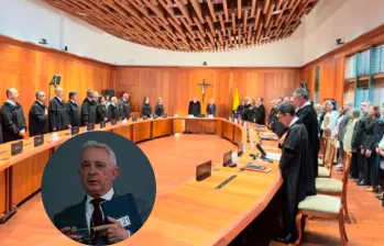 El pronunciamiento de la Corte ocurre en medio de las tensiones que provocó la condena contra el expresidente Álvaro Uribe. FOTO COLPRENSA