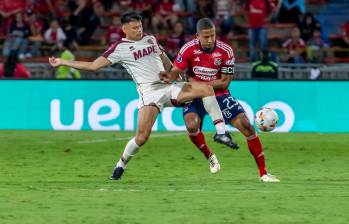 El defensa central caleño Fainer Torijano era uno de los capitanes del Medellín. Duró poco más de un año en el cuadro rojo. FOTO: Juan Antonio Sánchez