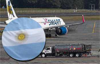 JetSMART abrió una ruta directa de vuelos entre Medellín y Buenos Aires, Argentina. Foto: EL COLOMBIANO y cortesía.