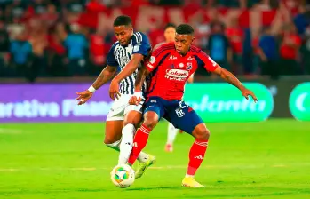 DIM recibe al Junior en el Atanasio Girardot por la fecha 4 de los cuadrangulares semifinales. FOTO CAMILO SUÁREZ