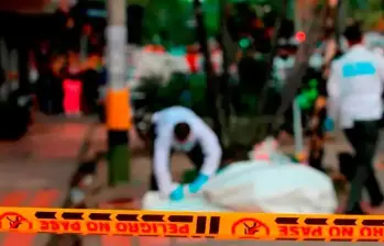 Masacre en Cúcuta, Norte de Santander. Foto de referencia: EL COLOMBIANO