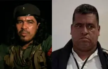 Alias John Mechas es cabecilla de las disidencias de las Farc en Catatumbo y alias Araña es cabecilla de los Comandos de Frontera. FOTOS CAPTURA DE PANTALLA Y CORTESÍA 