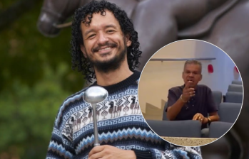 Jose Luis Marín, concejal de Medellín, publicó en sus redes sociales el video que da cuenta de la amenaza. Foto: tomadas de redes sociales