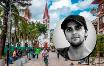 Elkin Mauricio era reconocido por la belleza de las manillas que hacía y por el don de gentes que demostraba en el trato con todos en La Ceja. FOTO: EL COLOMBIANO Y CORTESÍA