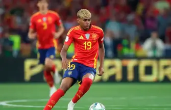 Lamine Yamal, de 18 años, es uno de los futbolistas jóvenes con mayor influencia en el mundo. Fue la figura de España en el título de la Eurocopa 2024 que consiguió. Foto: Getty