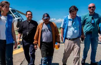 Luis Manuel Díaz fue liberado el 9 de noviembre del 2023. FOTO ONU CORTESÍA