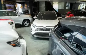 Kia lideró con una participación del 14,9%, seguida por Renault con 13,0%, Mazda con 8,1%, Toyota con 7,9% y Chevrolet con 7,2%. FOTO: El Colombiano.