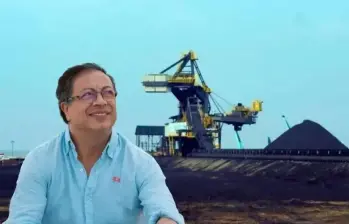 El presidente Petro aseguró en su cuenta de X (antes Twitter) que no se ha cumplido su decreto de prohibición de exportaciones de carbón a Israel, firmado en agosto de 2024. FOTO: Colprensa.