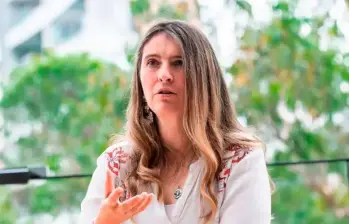 Paloma Valencia no está de acuerdo con las condiciones de Cepeda para el debate. FOTO: COLPRENSA.