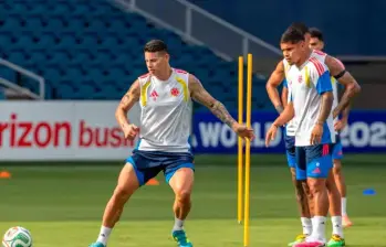 James Rodríguez lidera la Selección Colombia que se mide ante Ghana, por el paso a los octavos de final del Mundial de Norteamérica. FOTO JUAN ANTONIO SÁNCHEZ