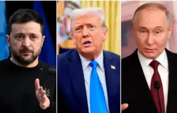 Vladímir Putin se mostró inconforme con el plan de paz de Donald Trump e impuso condiciones para avanzar en una mejor negociación sobre la guerra en Ucrania. FOTO: GETTY–AFP