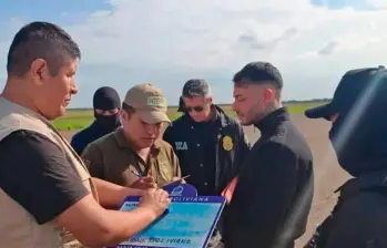 Sebastián Marset, de 34 años y prófugo desde 2023, fue detenido en Santa Cruz de la Sierra, Bolivia. FOTO: Cortesía. 