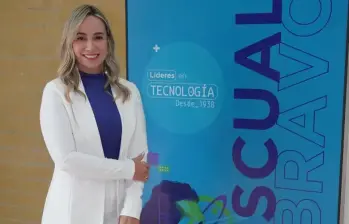 Con una inversión aproximada de $35.714 millones, Liliana Restrepo Villa, rectora de la Institución Universitaria Pascual Bravo, dice que busca que la modernización del campus sea también una transformación de su modelo educativo. FOTO: Cortesía.
