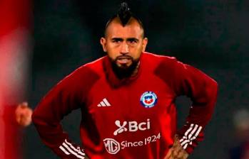 Vidal hizo su debut con el equipo absoluto de Chile con 19 años en el 2007. FOTO: AFP