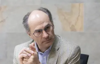 El presidente de la Asociación Colombiana de Minería (ACM), Juan Camilo Nariño. FOTO: El Colombiano.
