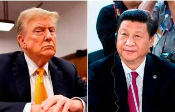 Una nueva guerra comercial se gesta entre las dos principales economías mundiales lideradas por el presidente estadounidense Donald Trump y su par chino Xi Jinping. FOTO: GETTY | COLPRENSA