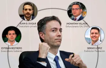 Daniel Quintero fue derrotado por Roy Barreras en la consulta del Frente por la Vida, y culminó su aspiración presidencial de 2026. Foto: Colprensa/EL COLOMBIANO.