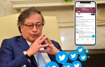 El presidente Gustavo Petro tiene 8,3 millones de seguidores en la red social X (antiguo Twitter). FOTO PRESIDENCIA