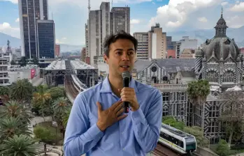 El exalcalde de Medellín Daniel Quintero Calle. Foto: Julio César Herrera Echeverri