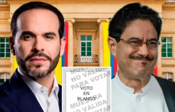 El presidente electo Abelardo de la Espriella y el senador Iván Cepeda. FOTO EL COLOMBIANO Y COLPRENSA