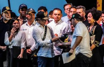 Los jefes de “la Oficina” que participaron en el “tarimazo” de Gustavo Petro en La Alpujarra, en junio de 2025, fueron trasladados este fin de semana de la cárcel de Itagüí a otras prisiones. FOTO julio césar herrera 