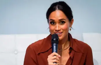 Meghan Markle podría regresar a la actuación con una producción que se rodaría en Reino Unido. FOTO: Colprensa