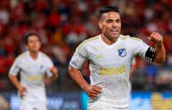 Falcao García ha convertido cinco goles en el fútbol colombiano con Millonarios. FOTO: Manuel Saldarriaga