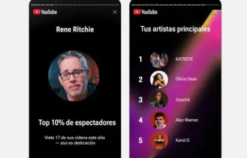 En Colombia ya está disponible la función de “Youtube Recap”. FOTO: YOUTUBE