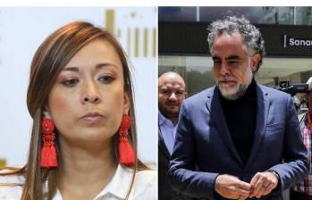 Armando Benedetti intercambió amistosos mensajes con la congresista Katherine Miranda, quien ha criticado públicamente el nombramiento del funcionario como ministro de Interior y jefe de Gabinete. FOTO: COLPRENSA