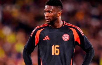 Jéfferson Lerma marcó el segundo gol de Colombia en el triunfo contra Paraguay, en el juego de debut del torneo continental. FOTO: AFP