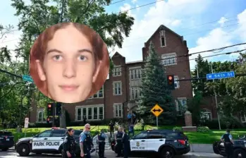 El tiroteo en una iglesia de Minneapolis, en Estados Unidos, dejó dos menores muertos y varios heridos este miércoles 27 de agosto. FOTO: AFP