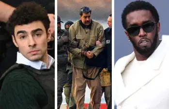 Luigi Mangione y el rapero Diddy son algunos de los presos de alto perfil de la misma cárcel en la que está el exmandatario del régimen venezolano Nicolás Maduro. FOTO: GETTY | AFP