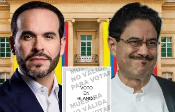 El presidente electo Abelardo de la Espriella y el senador Iván Cepeda. FOTO EL COLOMBIANO Y COLPRENSA