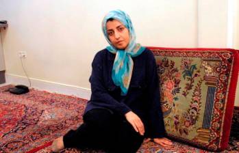 Narges Mohammadi recibió el Nobel de Paz por su lucha contra la opresión de las mujeres en Irán. FOTO AFP 
