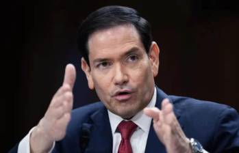 El secretario de Estado de Estados Unidos, Marco Rubio, es uno de los funcionarios demandados en una acción judicial que cuestiona la suspensión de visas de inmigrante para ciudadanos de 75 países. FOTO: Getty Images. 