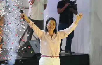 La ONPE concluyó el escrutinio al 100 % y confirmó la victoria de Keiko Fujimori en Perú. FOTO: Xinhua