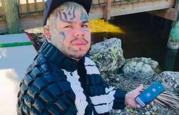 El rapero Tekashi 6ix9ine entró a prisión en Nueva York para cumplir una pena de tres meses. FOTO: INSTAGRAM @6ix9ine