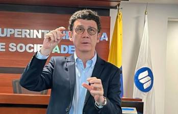 El Superintendente de Sociedades, Billy Escobar, destacó la importancia de esta decisión para la región y el país. FOTO: Archivo.