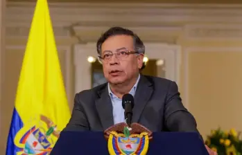 El presidente anunció por medio de X que tomará represalias. Foto: Presidencia.