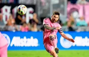 Liones Messi estará frente a Al Ahly, a pesar de rumores sobre una posible lesión. FOTO: GETTY
