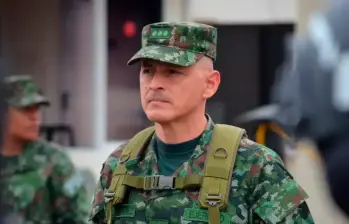 El general Erick Rodríguez Aparicio, con más de tres décadas de servicio, es uno de los oficiales de mayor antigüedad en las Fuerzas Militares. FOTO: CORTESÍA DEL EJÉRCITO.