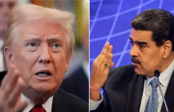 Trump autorizó conversaciones extraoficiales mientras evaluaba nuevas acciones sobre Venezuela. FOTO: AFP.