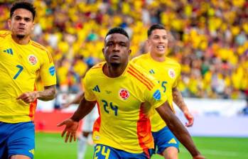 Jhon Córdoba es una alternativa en ataque de Colombia en el juego contra Ecuador. FOTO: Juan Antonio Sánchez